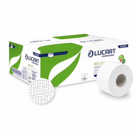 Copriwater Monouso In Carta Velina Lucart - Confezione Da 200 Pezzi 37x43cm, Impermeabili E Antibatterici - Foto 7